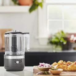 KitchenAid 5-Cup Cordless Food Chopper | Matte Charcoal Grey 9 KitchenAid 5-Cup Cordless Food Chopper | Matte Charcoal Grey -Coffee Sales kfcb519dg cordless food chopper matte charcoal grey