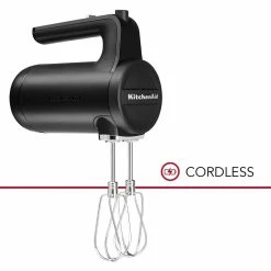 KitchenAid 7-Speed Cordless Hand Mixer | Black Matte