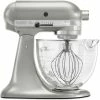 KitchenAid 5-Quart Artisan Design Series Tilt-Head Stand Mixer | Sugar Pearl Silver