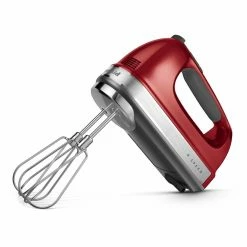 KitchenAid 9-Speed Hand Mixer | Candy Apple Red