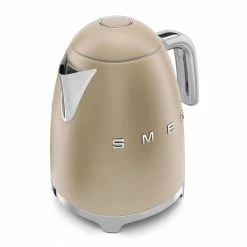 SMEG Electric Kettle | Matte Champagne -Coffee Sales klf03chmus 5