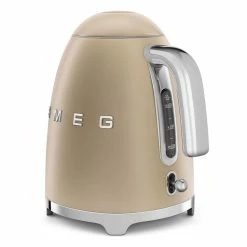 SMEG Electric Kettle | Matte Champagne -Coffee Sales klf03chmus 6
