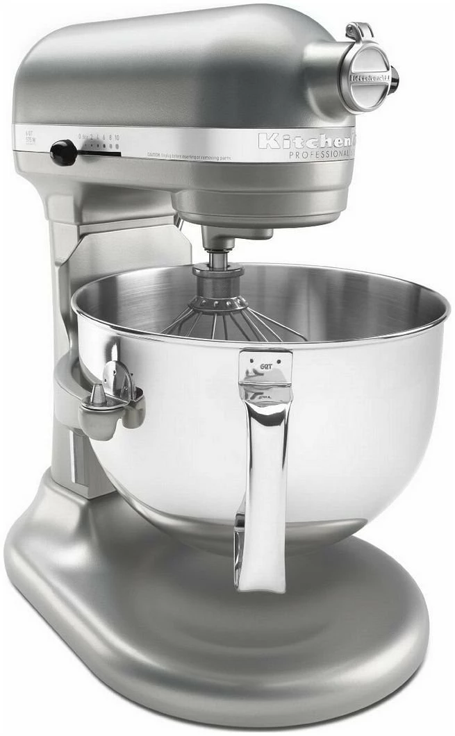 KitchenAid 6-Quart Pro 600 Bowl-Lift Stand Mixer | Nickel Pearl 2 KitchenAid 6-Quart Pro 600 Bowl-Lift Stand Mixer | Nickel Pearl - Image 2