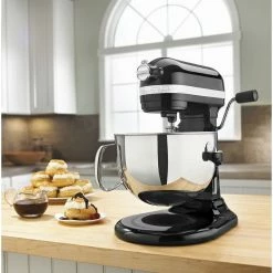 KitchenAid 6-Quart Pro 600 Bowl-Lift Stand Mixer | Onyx Black -Coffee Sales kp26m1xob kitchenaid black mixer popup