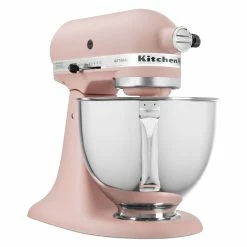 KitchenAid 5-Quart Artisan Tilt-Head Stand Mixer | Feather Pink -Coffee Sales ksm150psft 3