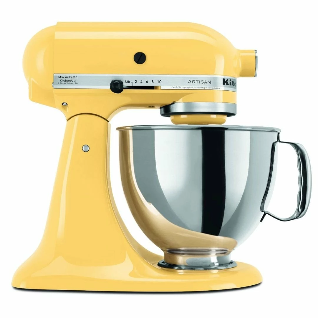 KitchenAid 5-Quart Artisan Tilt-Head Stand Mixer | Majestic Yellow 1 KitchenAid 5-Quart Artisan Tilt-Head Stand Mixer | Majestic Yellow