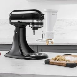 KitchenAid Gourmet Pasta Press Attachment (Bucatini, Rigatoni, Spaghetti, Fusilli, Large & Small Macaroni) 11 KitchenAid Gourmet Pasta Press Attachment (Bucatini, Rigatoni, Spaghetti, Fusilli, Large & Small Macaroni) -Coffee Sales ksmpexta