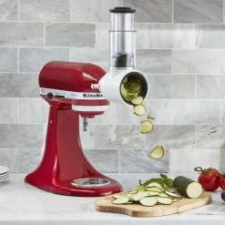 KitchenAid Fresh Prep Slicer And Shredder Attachment (Fits All KitchenAid Stand Mixers) -Coffee Sales ksmvsa lifestyle