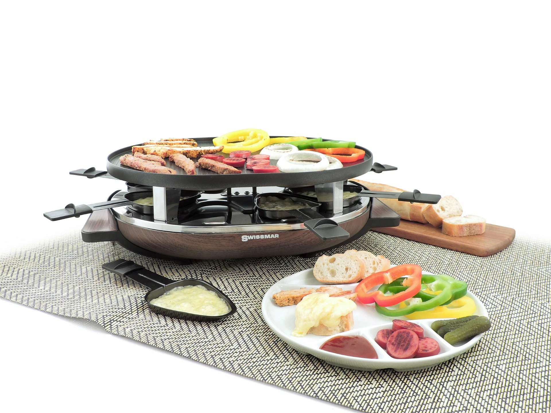 Swissmar Matterhorn Oval Raclette Party Grill | 8-Person 1 Swissmar Matterhorn Oval Raclette Party Grill | 8-Person