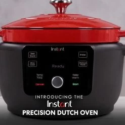 Instant 6-Quart Precision Dutch Oven Multi-Cooker | Red 15 Instant 6-Quart Precision Dutch Oven Multi-Cooker | Red -Coffee Sales maxresdefault 109 19