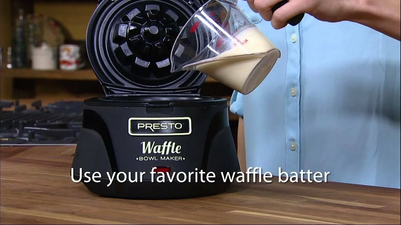 Presto® Belgian Waffle Bowl Maker 6 Presto® Belgian Waffle Bowl Maker - Image 6