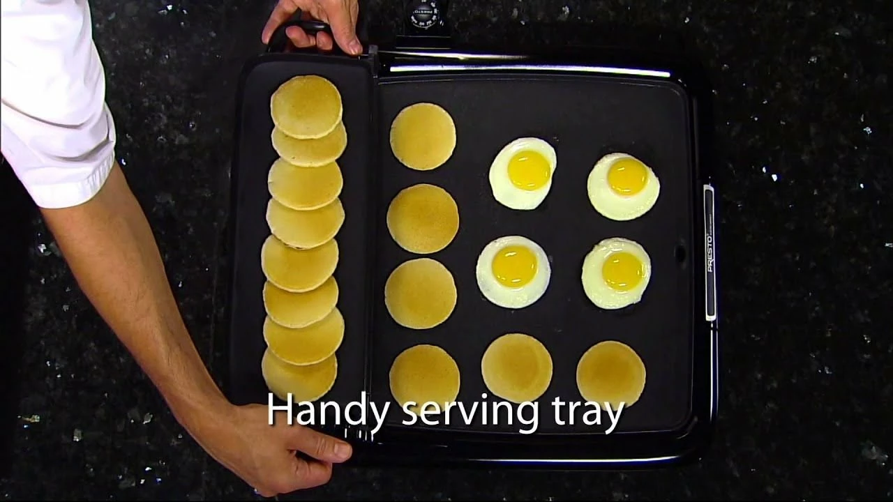 Presto® Cool-Touch Electric Griddle/Warmer Plus | 14" X 15" 5 Presto® Cool-Touch Electric Griddle/Warmer Plus | 14" X 15" - Image 5