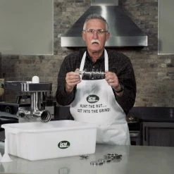 LEM Big Bite Meat Grinder #5 With Premium Salvinox 1/8" And 1/4" Grinder Plates -Coffee Sales maxresdefault 53 4