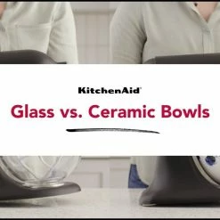 KitchenAid 5-Quart Blue Mermaid Textured Lace Ceramic Bowl | Fits 4.5-Quart & 5-Quart KitchenAid Tilt-Head Stand Mixers -Coffee Sales maxresdefault 74 15