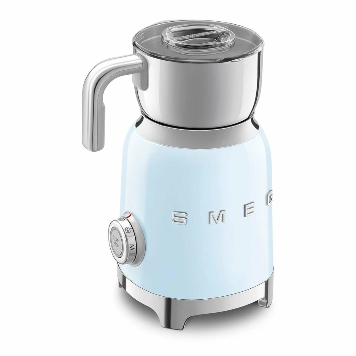 SMEG Tritan Renew Milk Frother | Pastel Blue 4 SMEG Tritan Renew Milk Frother | Pastel Blue - Image 4