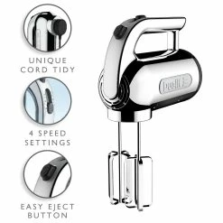 Dualit Hand Mixer | Chrome -Coffee Sales mixer3