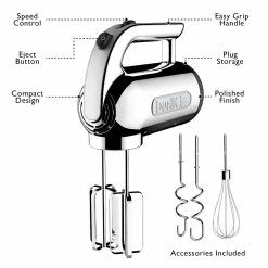 Dualit Hand Mixer | Chrome -Coffee Sales mixer7