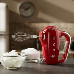 SMEG Hand Mixer | Red -Coffee Sales mixerred1
