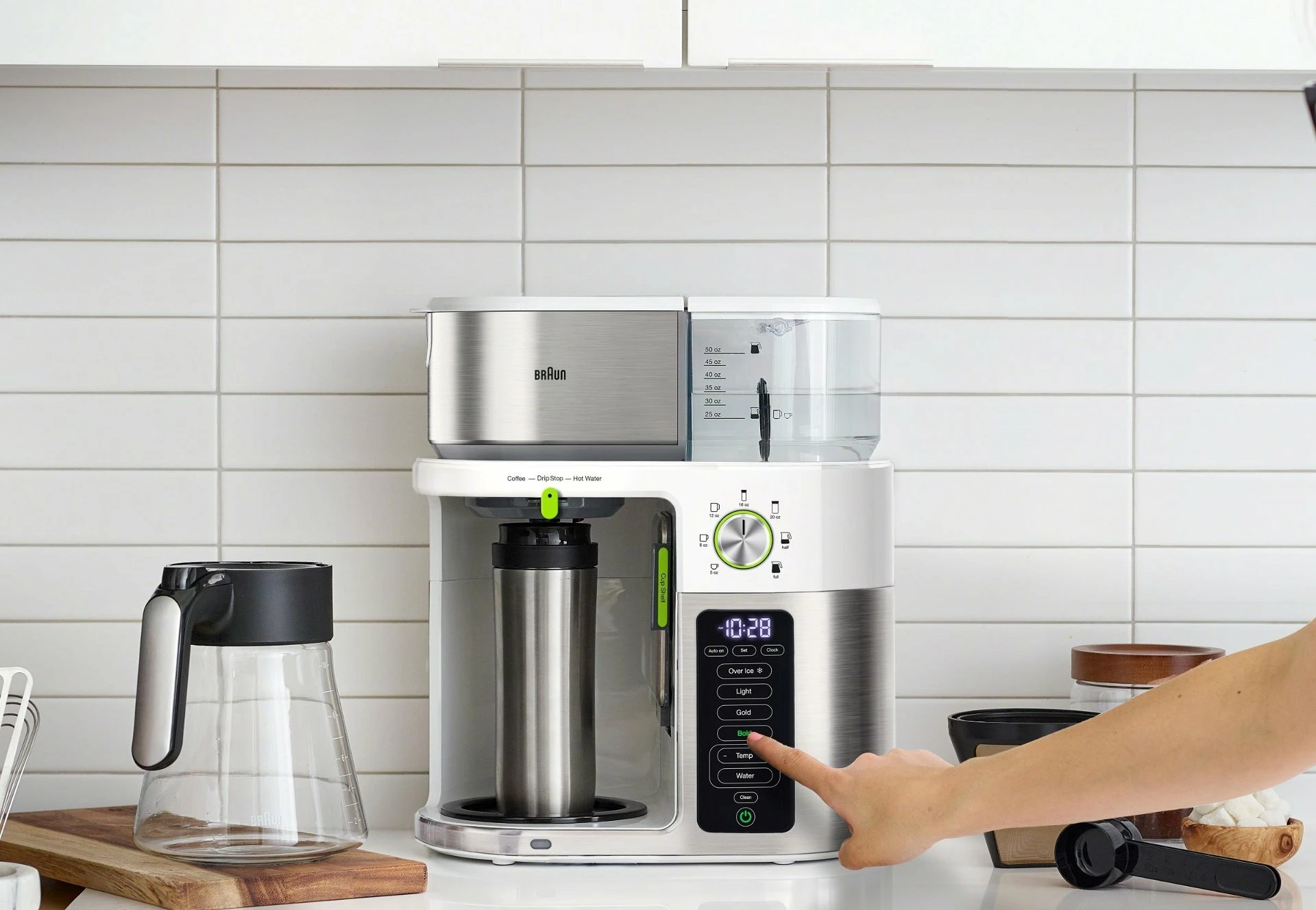 Braun MultiServe Coffee Machine & Hot Water | White 8 Braun MultiServe Coffee Machine & Hot Water | White - Image 8