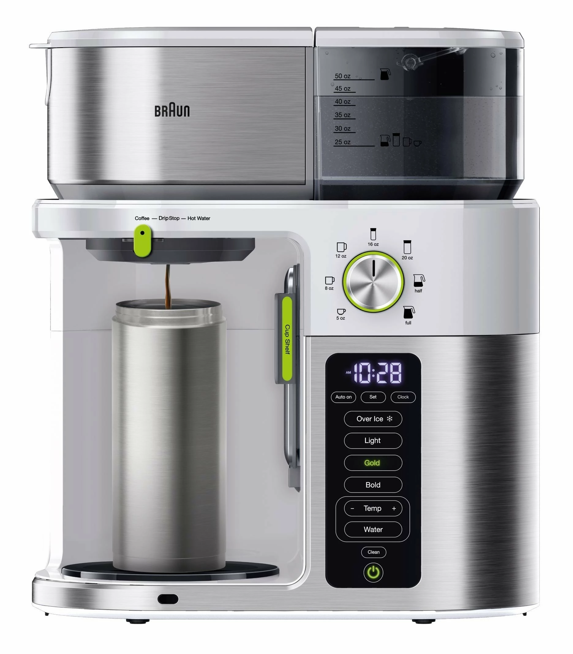 Braun MultiServe Coffee Machine & Hot Water | White 4 Braun MultiServe Coffee Machine & Hot Water | White - Image 4