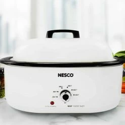 Nesco / American Harvest Nesco 18-Quart Roaster | White -Coffee Sales mwr18 14 12 6.25x5