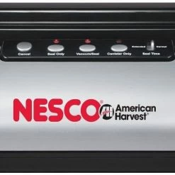 Nesco / American Harvest Nesco VS-02 Food Vacuum Sealer + Storage Bags | Black