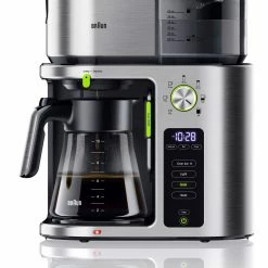Braun 10-Cup MultiServe Drip Coffee/Iced Coffee Machine | Stainless Steel