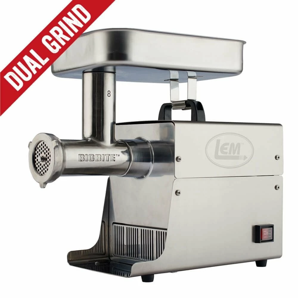 LEM Dual Grind #8 Big Bite Meat Grinder | 0.5HP 2 LEM Dual Grind #8 Big Bite Meat Grinder | 0.5HP - Image 2