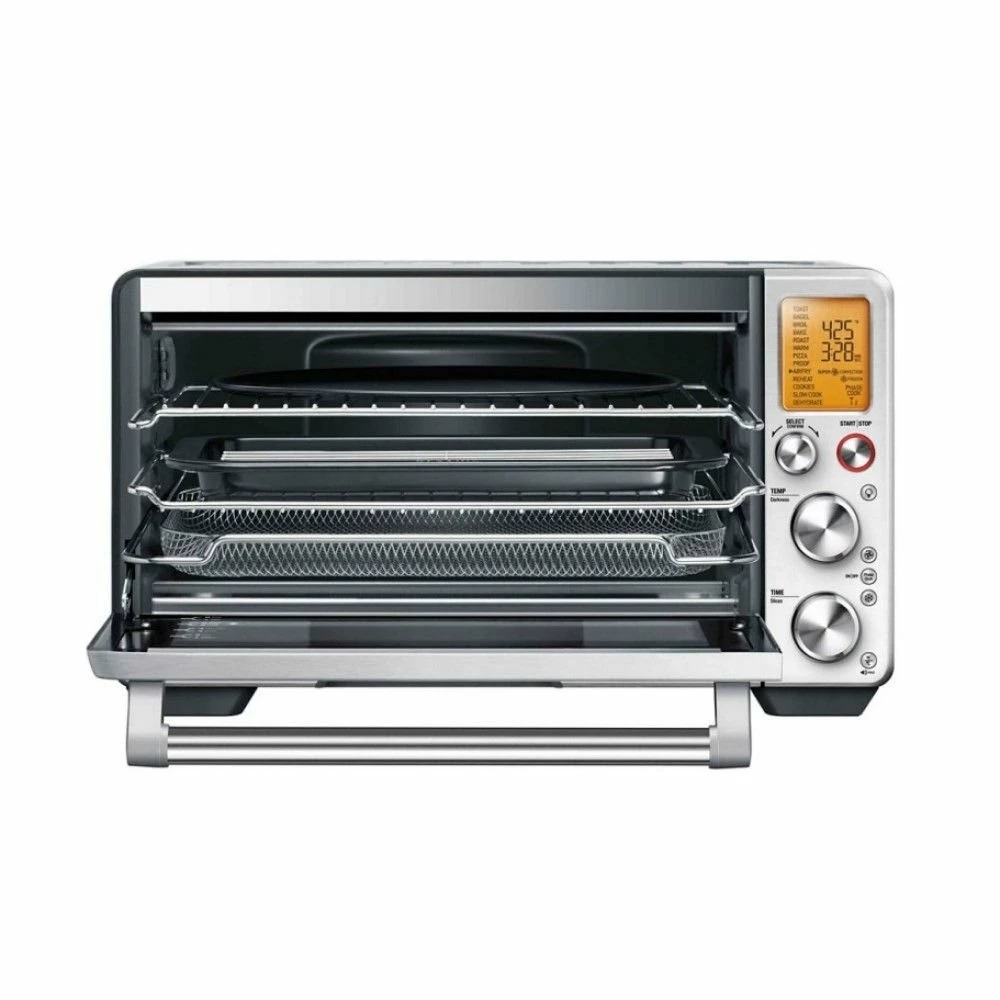 Breville The Smart Oven Air Fryer With Element IQ Convection Countertop Toaster Oven | Brushed Stainless Steel 2 Breville The Smart Oven Air Fryer With Element IQ Convection Countertop Toaster Oven | Brushed Stainless Steel - Image 2