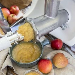 Ankarsrum Meat Grinder Complete Package | Basic Package + Strainer, Nut Grater, Pasta Discs, Cookie Extruder & 3 Meat Grinder Discs -Coffee Sales ppelmos