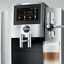 Jura S8 Multifunction Automatic Coffee & Espresso Machine | Chrome -Coffee Sales s8 emo cr fff with ssc lm en print eng 20174