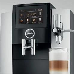 Jura S8 Automatic Coffee & Espresso Machine | Moonlight Silver -Coffee Sales s8 emo mos fff with ssc lm en print eng 20198