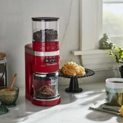 KitchenAid Burr Grinder With Dose Control | Empire Red -Coffee Sales set p191794kp 004z.tif trade jpg 1