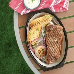 Nordic Ware Sizzling Steak Servers | Set Of 4 -Coffee Sales sizzling steak servers set of 4 lifestyle2