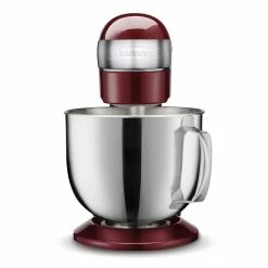 Cuisinart Precision Master 5.5-Quart Stand Mixer | Pinot Noir -Coffee Sales sm50pn sd silo straight mlf