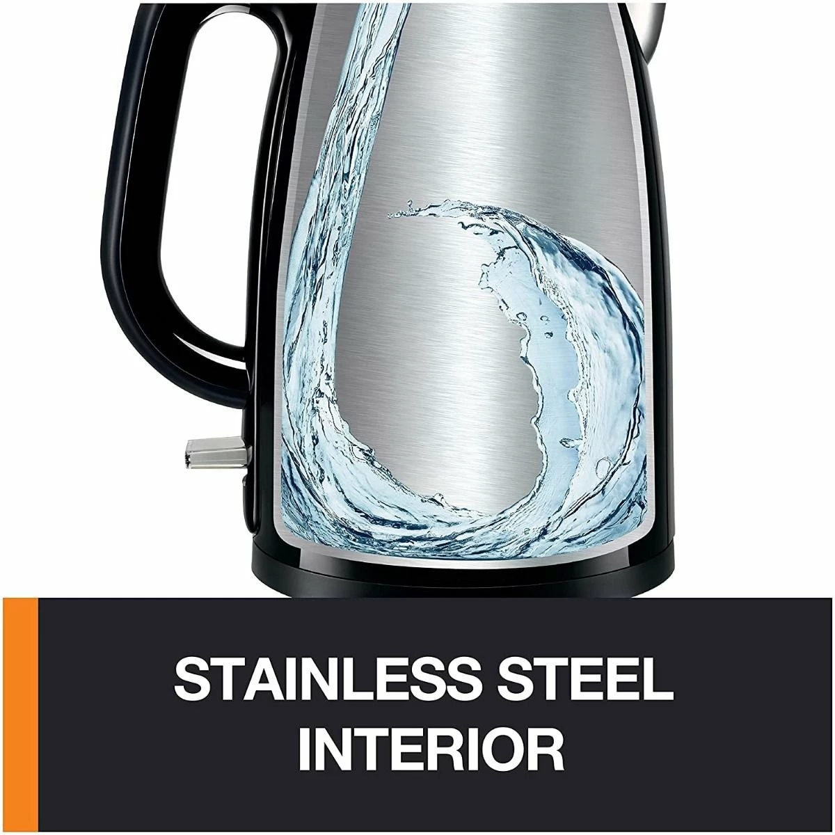 Krups 10-Cup Cool Touch Kettle With Heat Protection | Black 3 Krups 10-Cup Cool Touch Kettle With Heat Protection | Black - Image 3