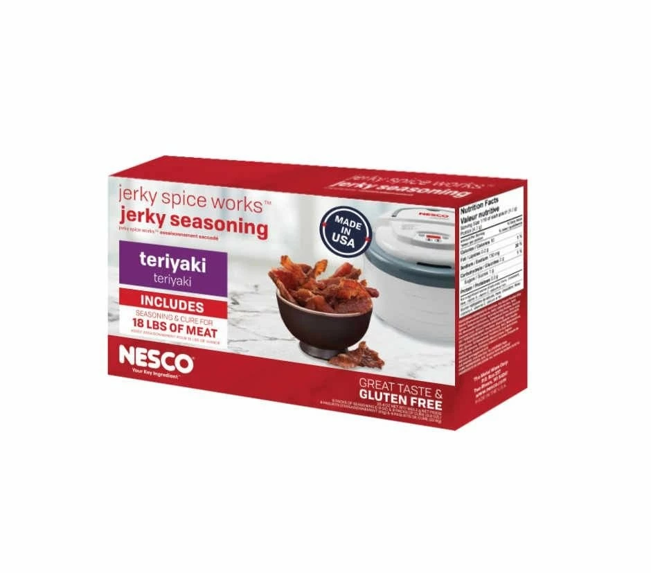 Nesco / American Harvest NESCO Teriyaki Flavor Jerky Seasoning, 9 Pack 2 Nesco / American Harvest NESCO Teriyaki Flavor Jerky Seasoning, 9 Pack - Image 2