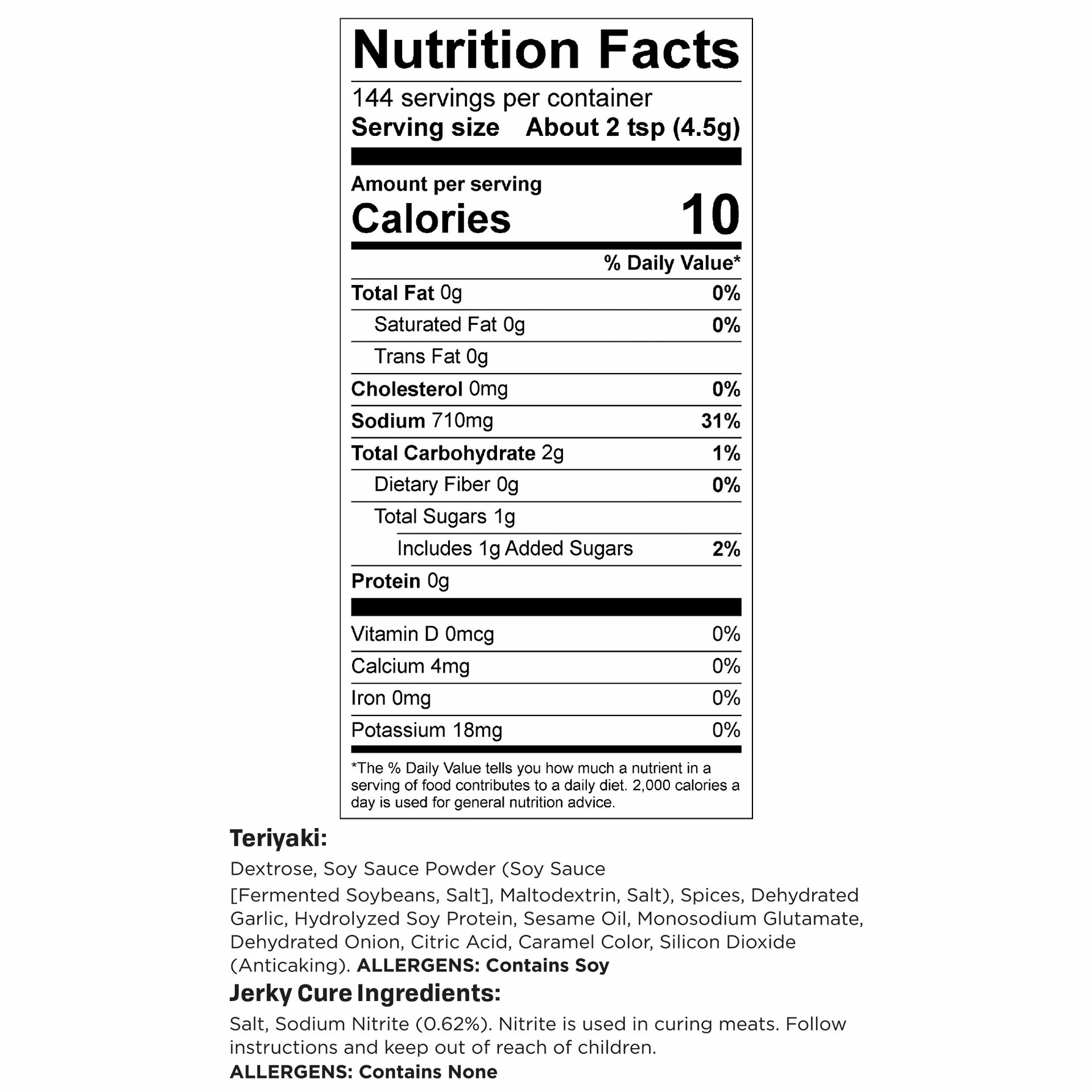 Nesco / American Harvest NESCO Teriyaki Flavor Jerky Seasoning, 9 Pack 3 Nesco / American Harvest NESCO Teriyaki Flavor Jerky Seasoning, 9 Pack - Image 3