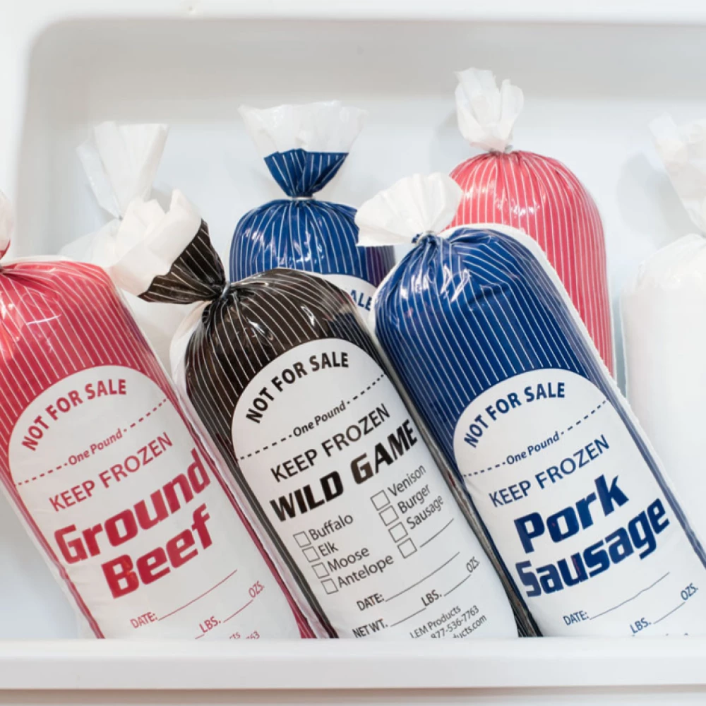 LEM 1 Lb. Ground Beef Bags |1000 Count 2 LEM 1 Lb. Ground Beef Bags |1000 Count - Image 2