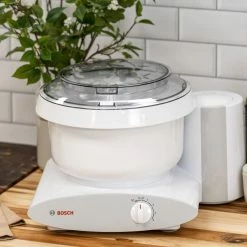 Bosch Universal Plus 6.5 Qt. Mixer + Slicer/Shredder Attachment -Coffee Sales white3 1 10